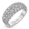 Simon G. Anniversary Ring In 18k Gold With Diamonds Clearance