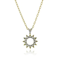 Simon G. Celestial Medallion Pendant Necklace in 18k Gold with Diamonds Online