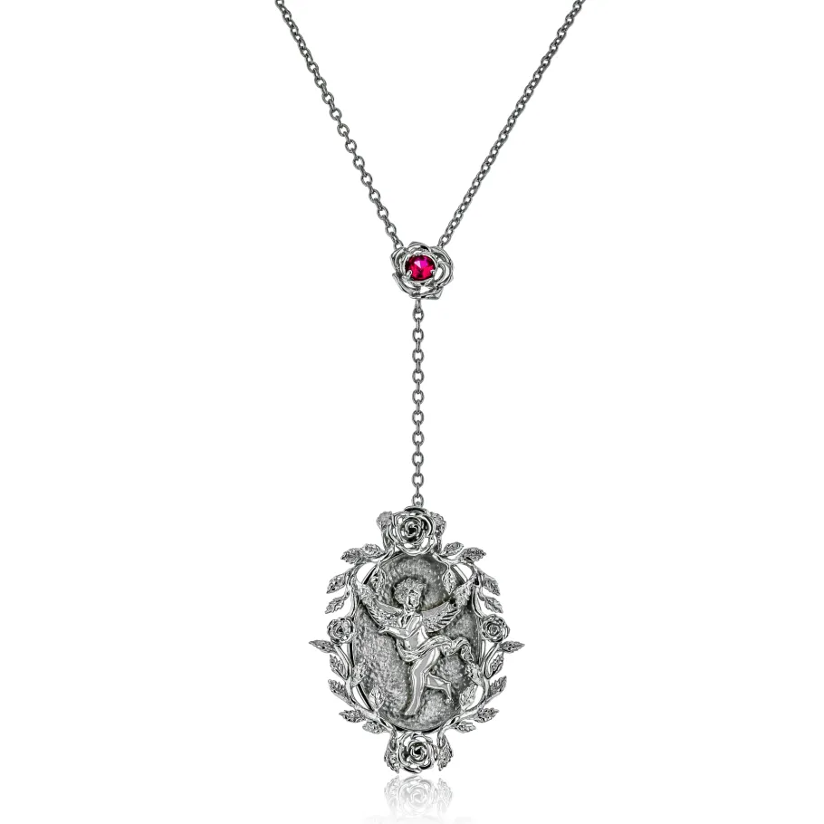 Simon G. Cherub Pendant Necklace in Sterling Silver Sale
