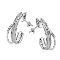 Simon G. Clio Earrings in 18k Gold with Diamonds Online