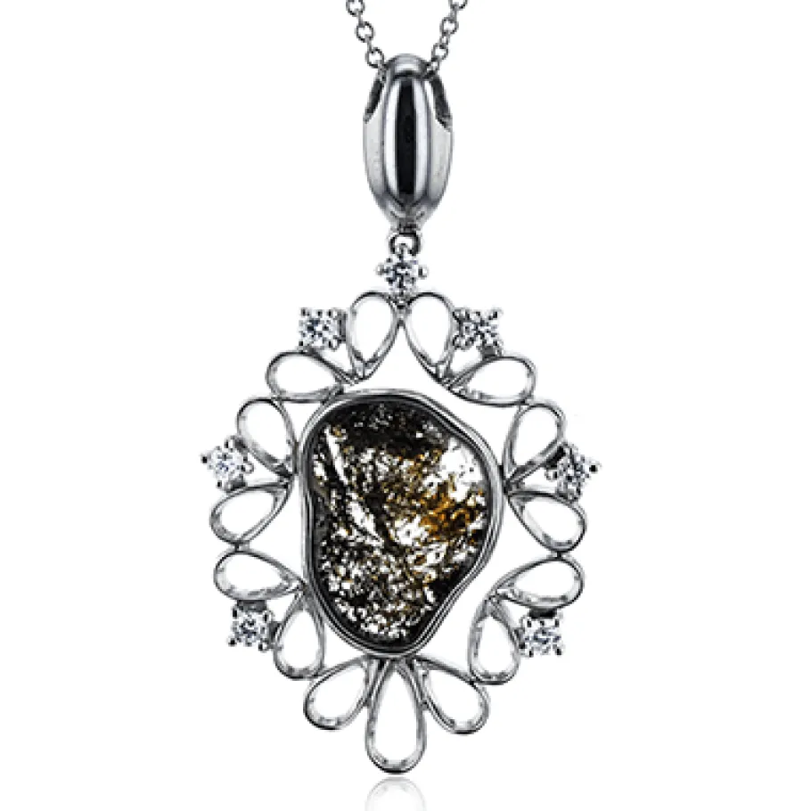 Simon G. Color Pendant in 18k Gold with Diamonds Best