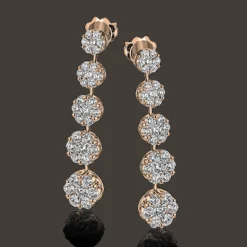 Simon G. Drop Earrings in 18k Gold with Diamonds Outlet
