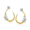 Simon G. Earrings in 18k Gold with Diamonds Outlet