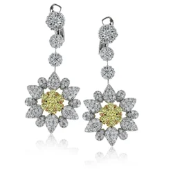 Simon G. Earrings in 18k Gold with Diamonds Discount