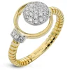 Simon G. Fashion Ring in 18k Gold with Diamonds Clearance