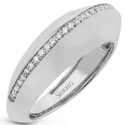 Simon G. Fashion Ring in 18k Gold with Diamonds New