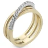 Simon G. Fashion Ring in 18k Gold with Diamonds Discount