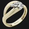 Simon G. Fashion Ring in 18k Gold with Diamonds Outlet