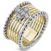 Simon G. Fashion Ring In 18k Gold With Diamonds New