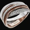 Simon G. Fashion Ring in 18k Gold with Diamonds Clearance