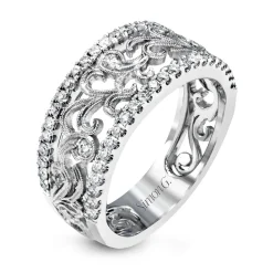Simon G. Fashion Ring in 18k Gold with Diamonds Best