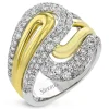 Simon G. Fashion Ring in 18k Gold with Diamonds Hot