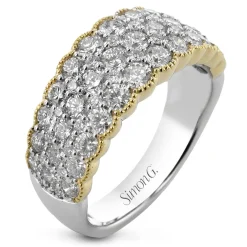 Simon G. Fashion Ring In 18k Gold With Diamonds Fashion