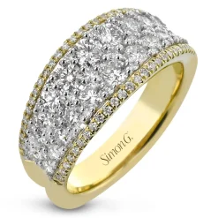 Simon G. Fashion Ring In 18k Gold With Diamonds Online
