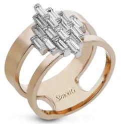 Simon G. Fashion Ring In 18k Gold With Diamonds Sale