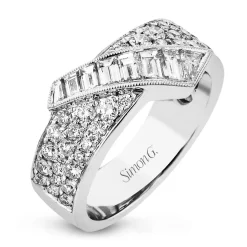 Simon G. Fashion Ring in 18k Gold With Diamonds Outlet