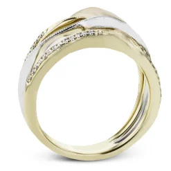 Simon G. Fashion Ring in 18k Gold with Diamonds Online