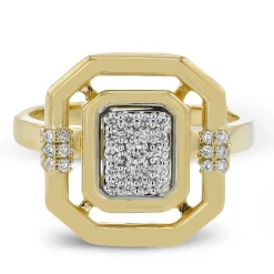 Simon G. Fashion Ring In 18k Gold With Diamonds Sale