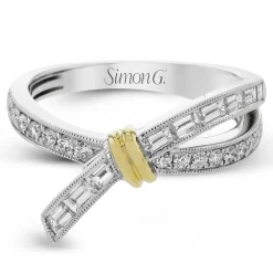 Simon G. Fashion Ring In 18k Gold With Diamonds Sale