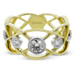 Simon G. Fashion Ring In 18k Gold With Diamonds Best