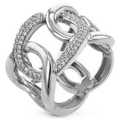 Simon G. Fashion Ring In 18k Gold With Diamonds Discount
