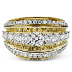 Simon G. Fashion Ring In 18k Gold With Diamonds Clearance