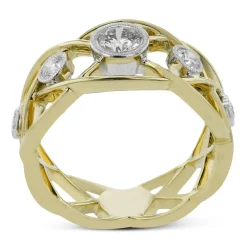 Simon G. Fashion Ring In 18k Gold With Diamonds Best