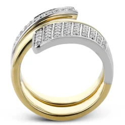 Simon G. Fashion Ring in 18k Gold with Diamonds Sale
