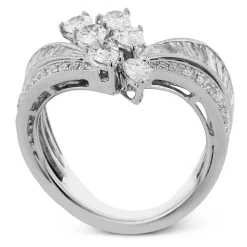 Simon G. Fashion Ring In 18k Gold With Diamonds Hot