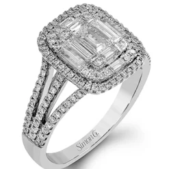 Simon G. Fashion Ring In 18k Gold With Diamonds Online