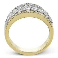 Simon G. Fashion Ring In 18k Gold With Diamonds Online