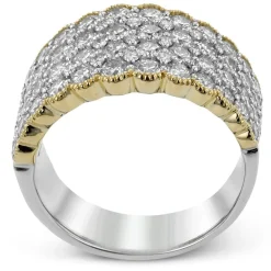 Simon G. Fashion Ring In 18k Gold With Diamonds Outlet