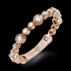 Simon G. Fashion Ring In 18k Gold With Diamonds Clearance
