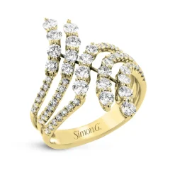Simon G. Fashion Ring in 18k Gold with Diamonds Sale