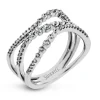 Simon G. Harmonie Fashion Ring In 18k Gold With Diamonds Online