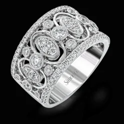 Simon G. Harmonie Fashion Ring in 18k Gold with Diamonds Online