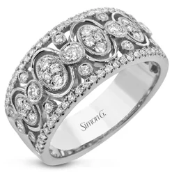 Simon G. Harmonie Fashion Ring In 18k Gold With Diamonds Sale