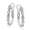 Simon G. Hoop Earrings in 18k Gold with Diamonds Discount