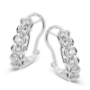 Simon G. Hoop Earrings in 18k Gold with Diamonds New