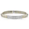 Simon G. Men's Bracelet In 14k Gold With Diamonds Discount
