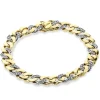 Simon G. Men's Bracelet In 18k Gold With Diamonds Fashion