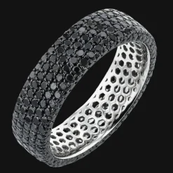Simon G. Men's Ring In 14k Gold With Diamonds Outlet
