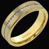 Simon G. Men's Wedding Band In 14k Or 18k Gold With Diamonds Hot