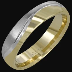 Simon G. Men's Wedding Band In 14k Or 18k Gold Online
