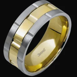 Simon G. Men's Wedding Band In 14k Or 18k Gold Fashion