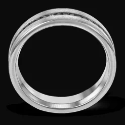 Simon G. Men's Wedding Band In 14k Or 18k Gold With Diamonds Best