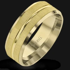 Simon G. Men's Wedding Band In 14k Or 18k Gold Fashion