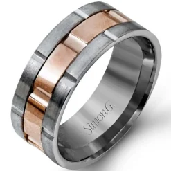 Simon G. Men's Wedding Band In 14k Or 18k Gold Fashion