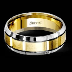 Simon G. Men's Wedding Band In 14k Or 18k Gold Best