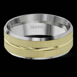 Simon G. Men's Wedding Band In 14k Or 18k Gold Fashion